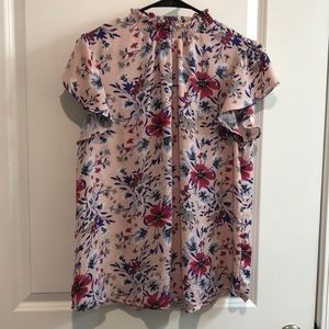 Massani Size medium short sleeved blouse